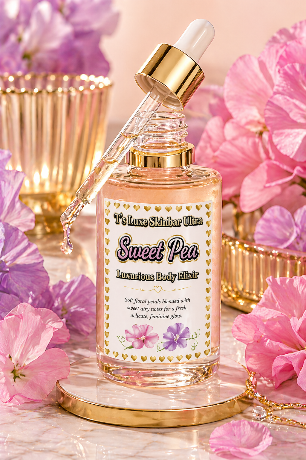 Sweet Pea Luxurious Body Elixir