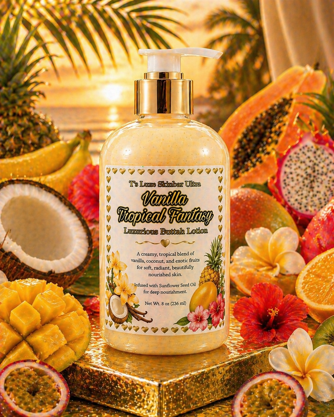 Vanilla Tropical Fantasy Luxe Buttah Lotion