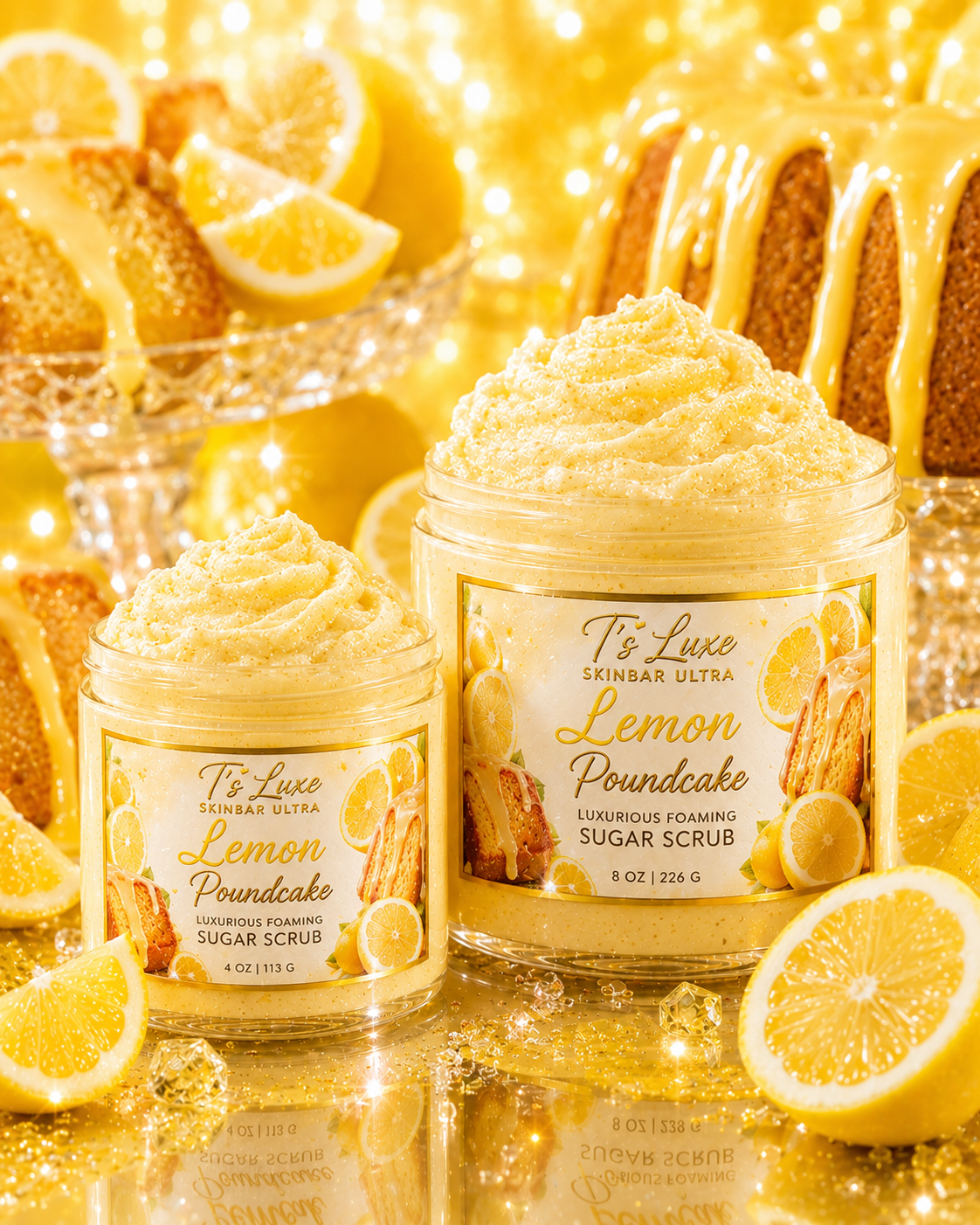Lemon Poundcake Luxurious Whipped Body Scrub