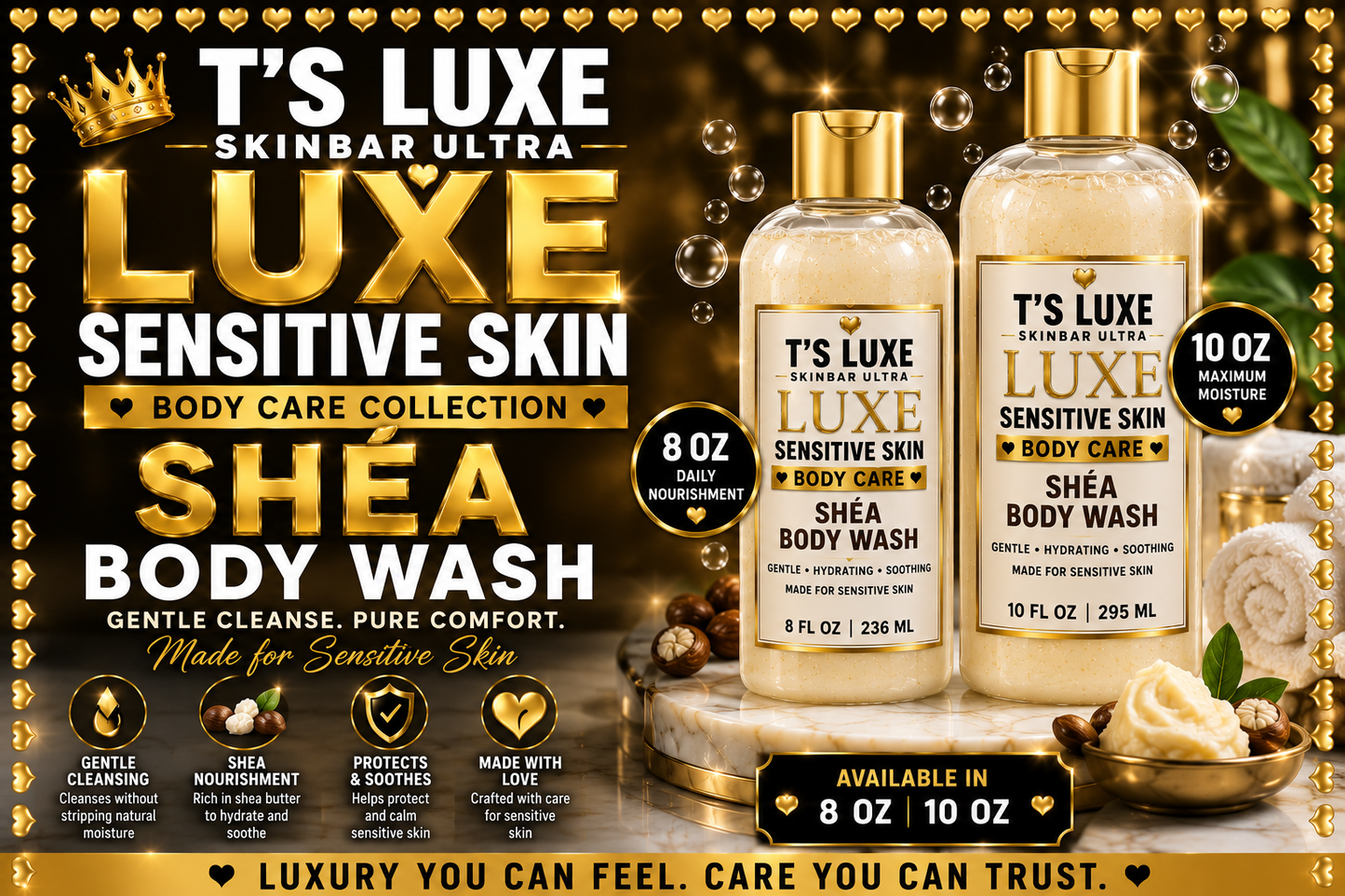 Shea body wash
