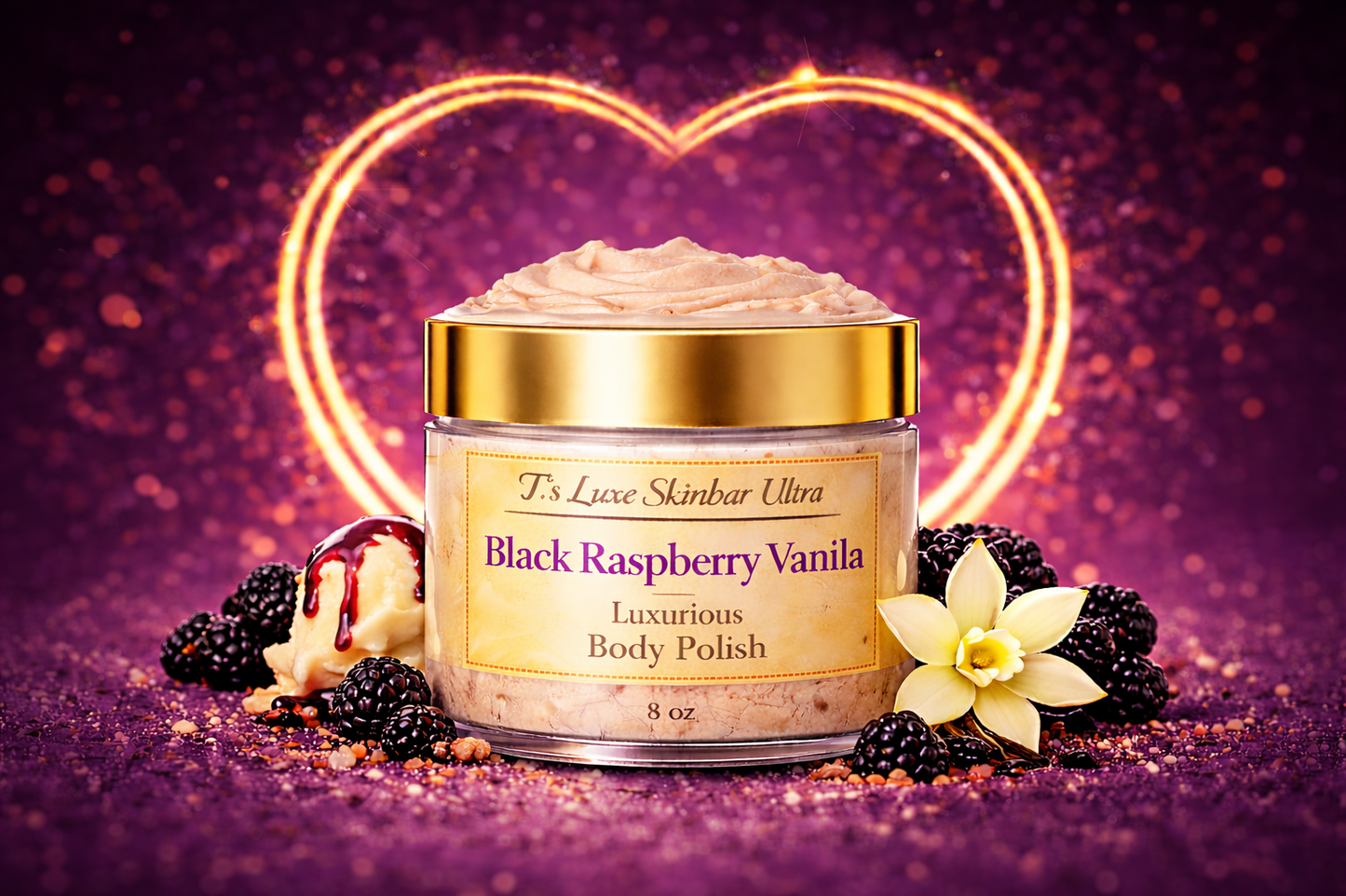 BlackBerry Vanilla Body Polish