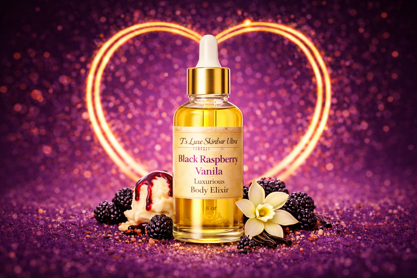 BlackBerry Vanilla Body Elixir