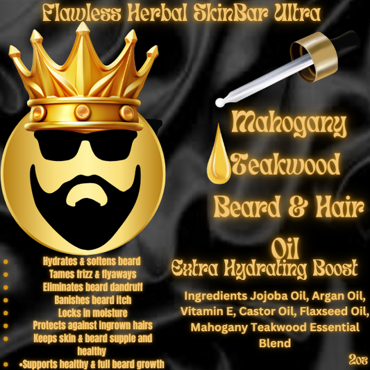 Kingdom Mahogany TeakWood Beard Oil