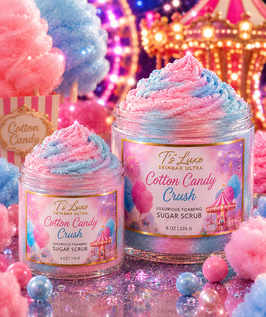 Cotton Candy Crush Luxurious Whipped Body Scrub