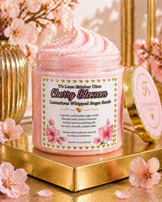 Jap Cherry Blossom Luxe Whipped Body Scrub