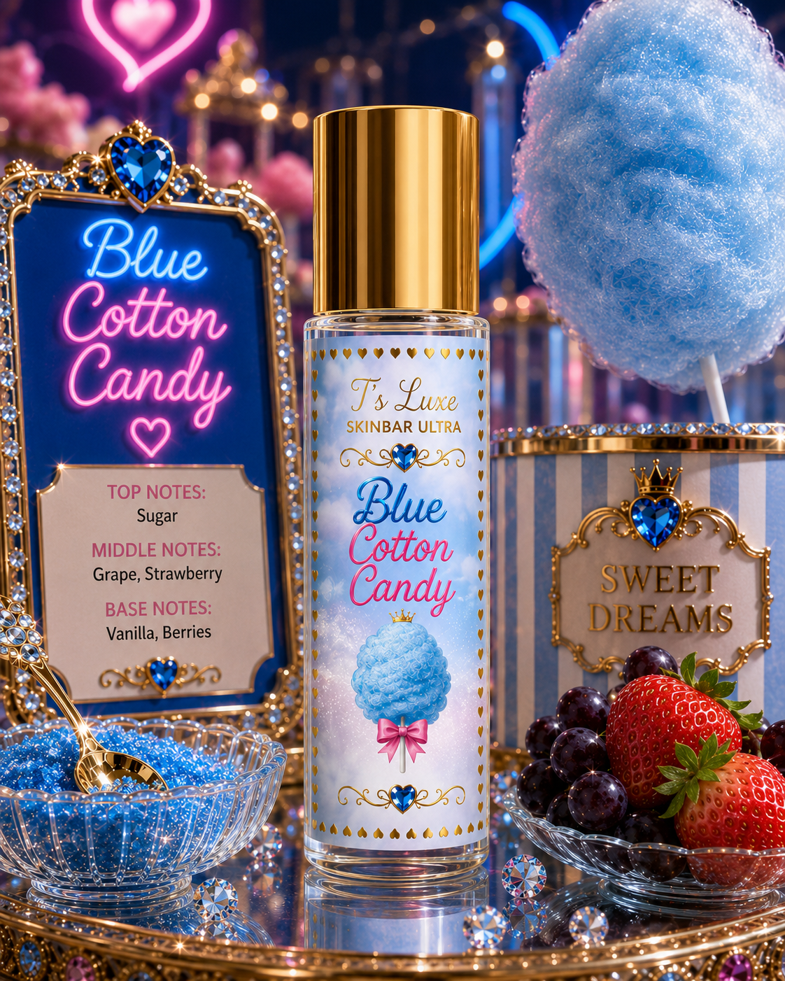 Blue Cotton Candy