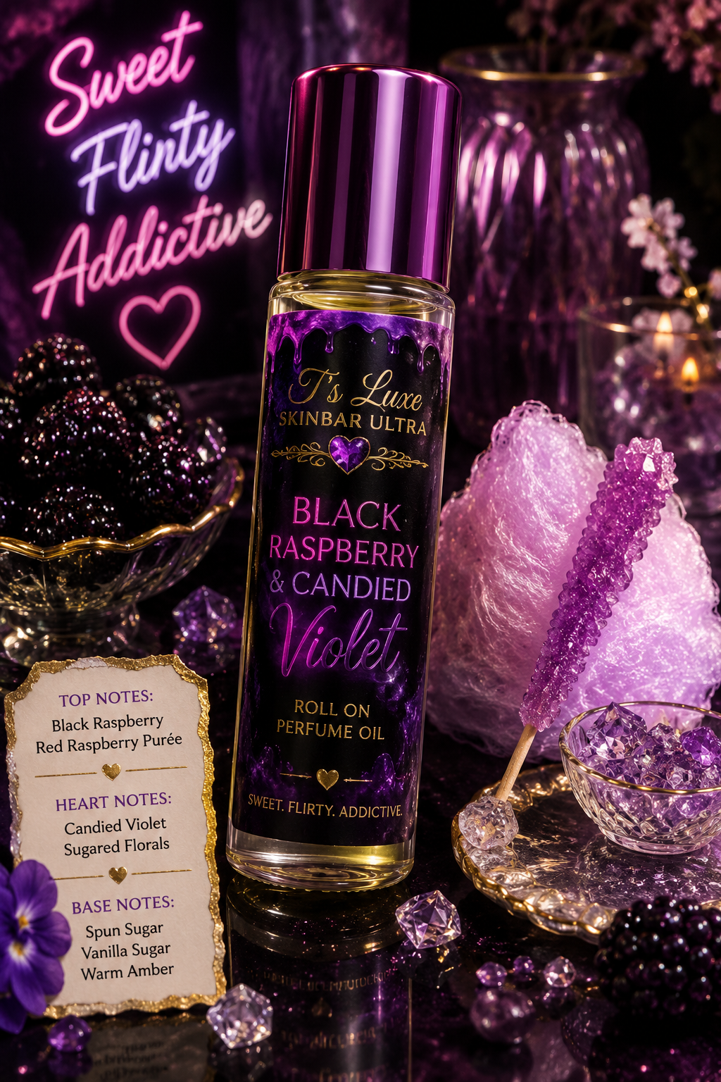 Blackberry & Sugar Violets