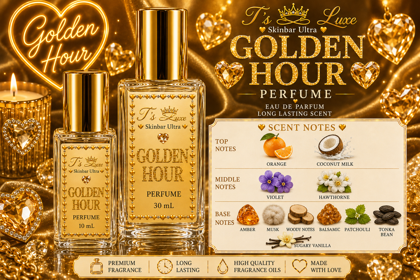 Golden Hour Luxe Perfume