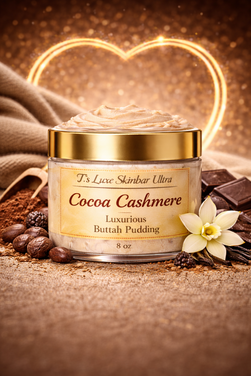 Cocoa Cashmere Buttah Pudding