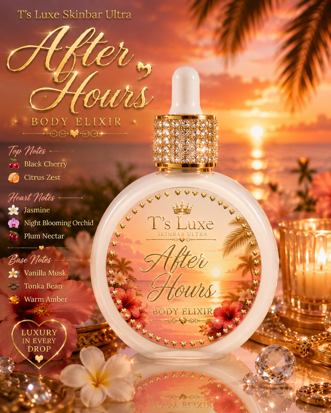 After Hours luxe Perfume Body Oil